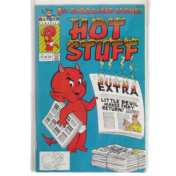 Hot Stuff comic book, the "1st Sizzling Issue!". Harvey Classics - Picture 1 of 1